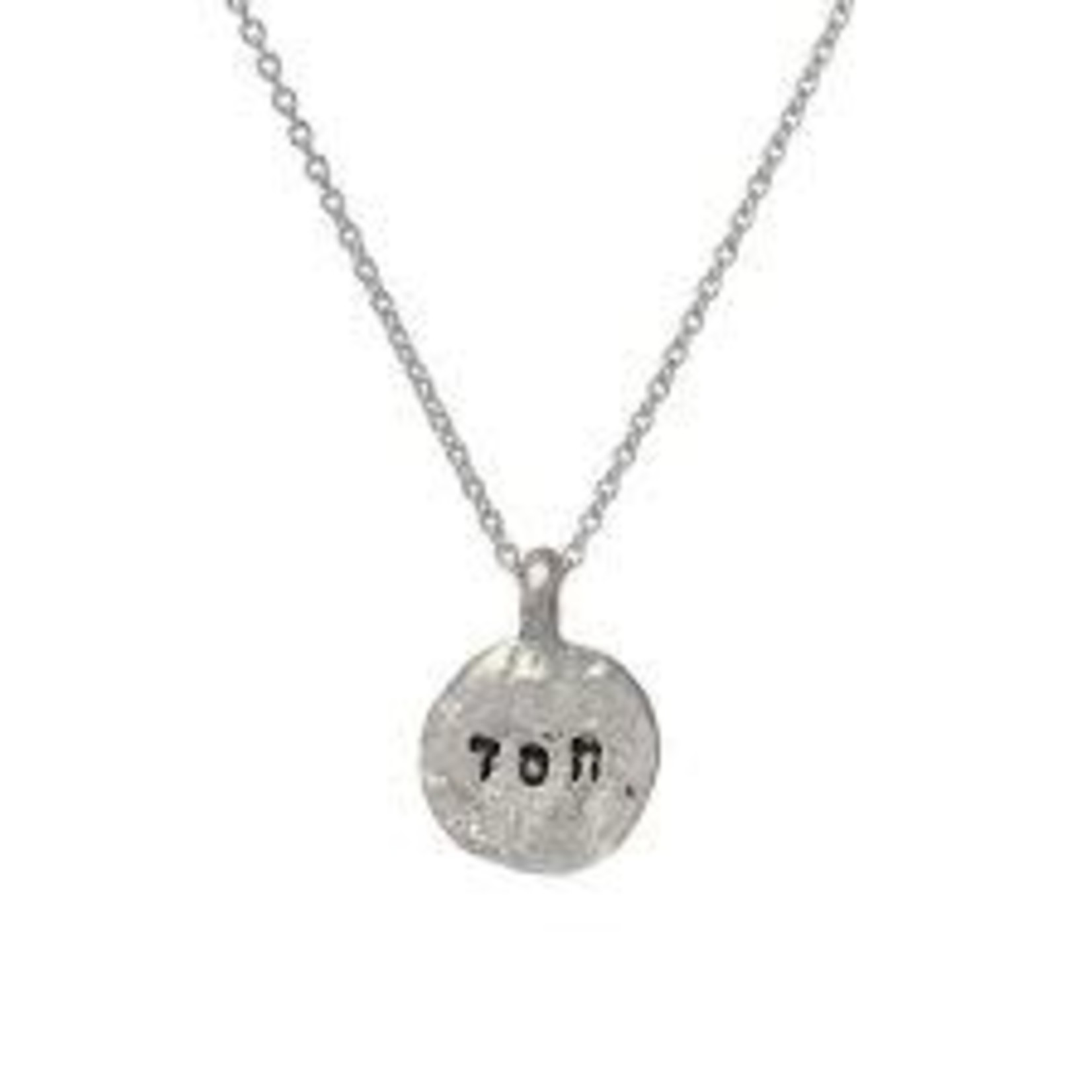 Chesed, Jewish Sterling Silver Necklace