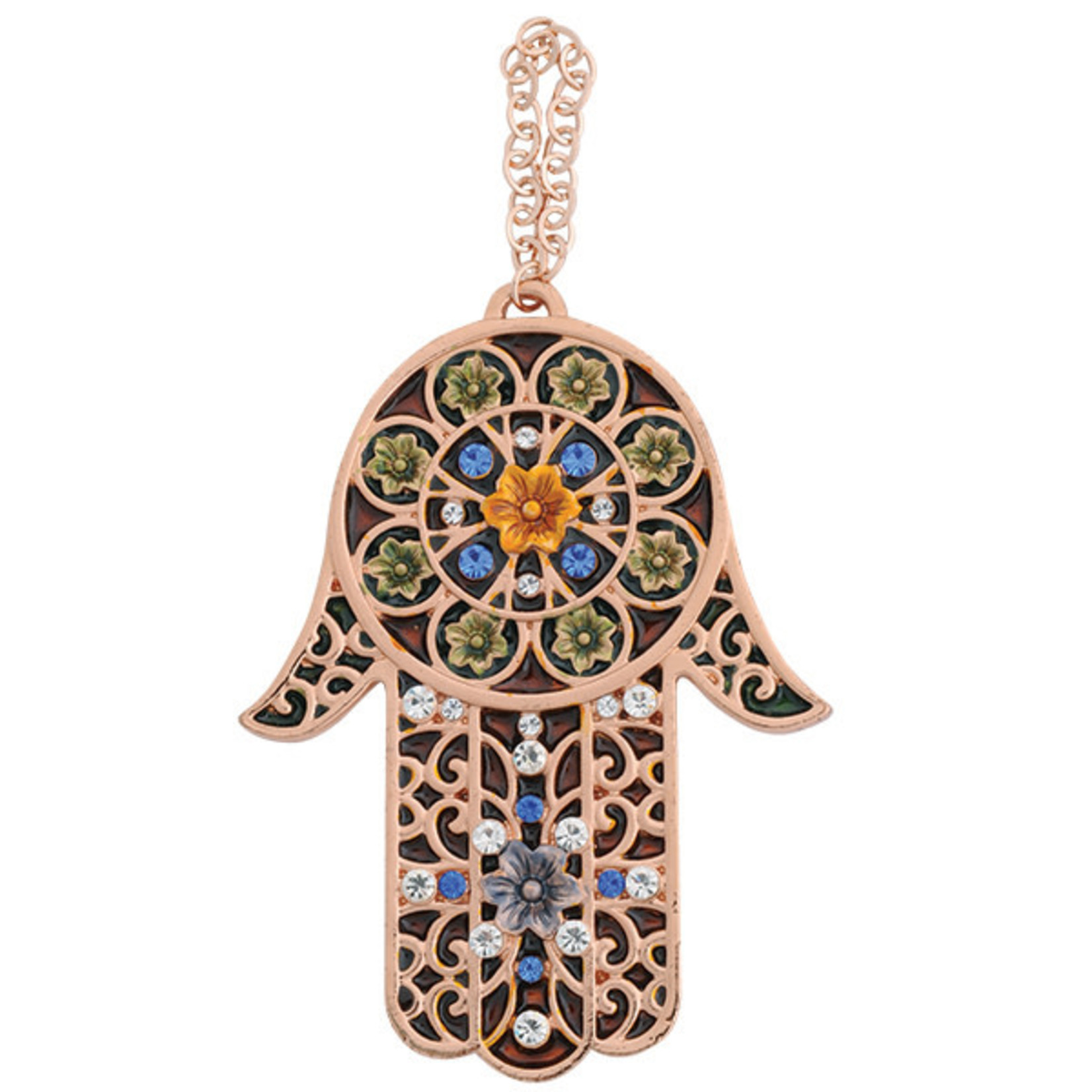 Metal Hamsa Copper Color