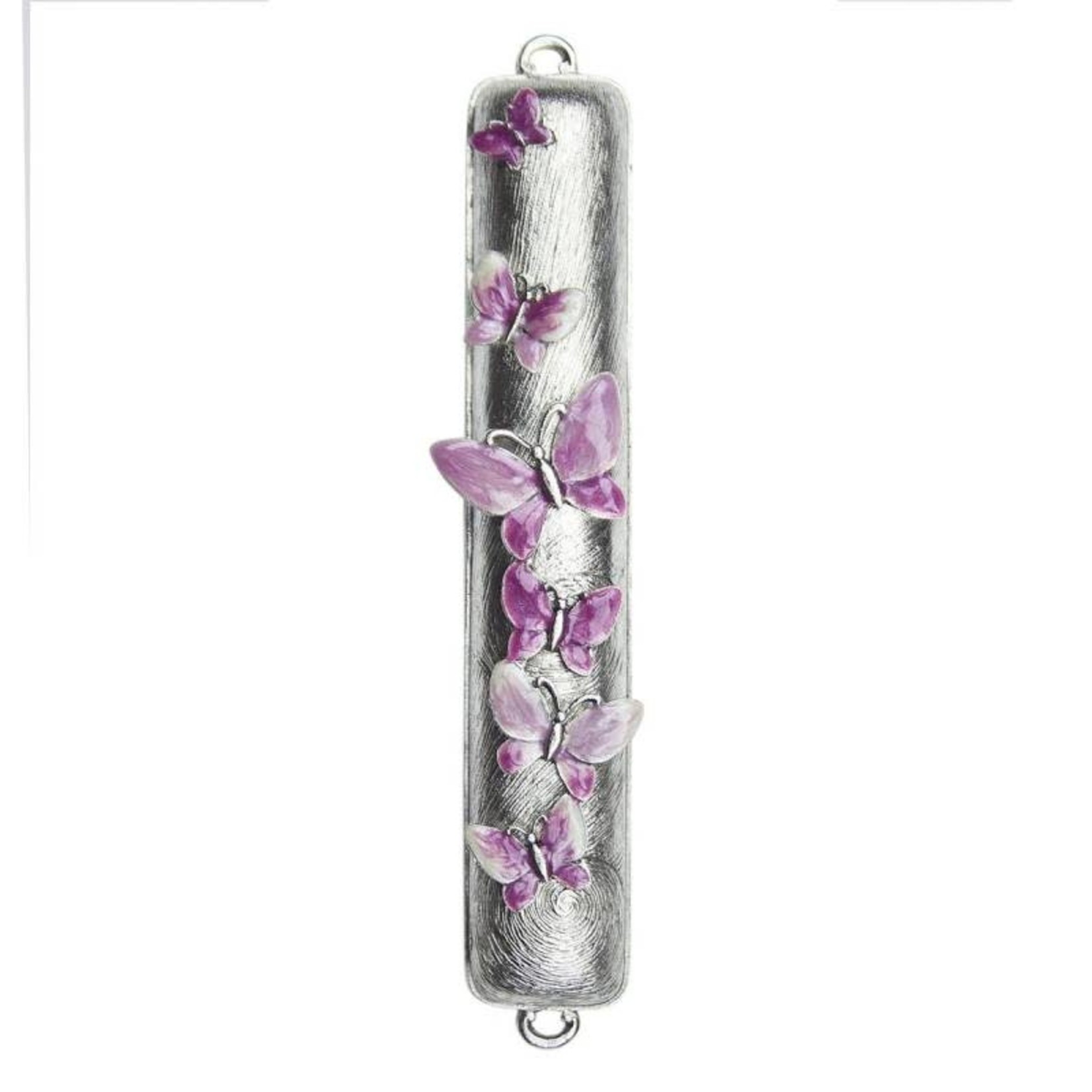 Made in the U.S.A Butterfly Mezuzah - Lavender