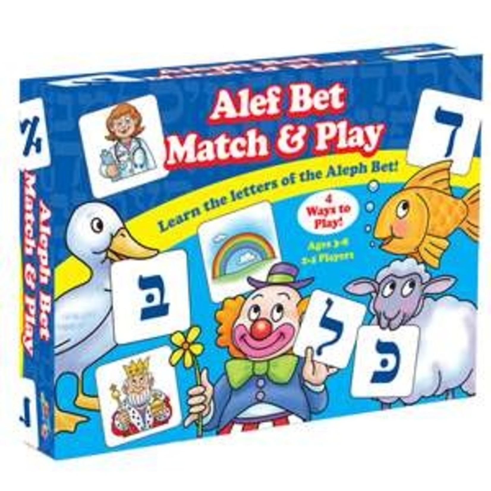 Alef Bet Match & Play Game