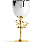 Tree of Life Kiddush Cup Gold