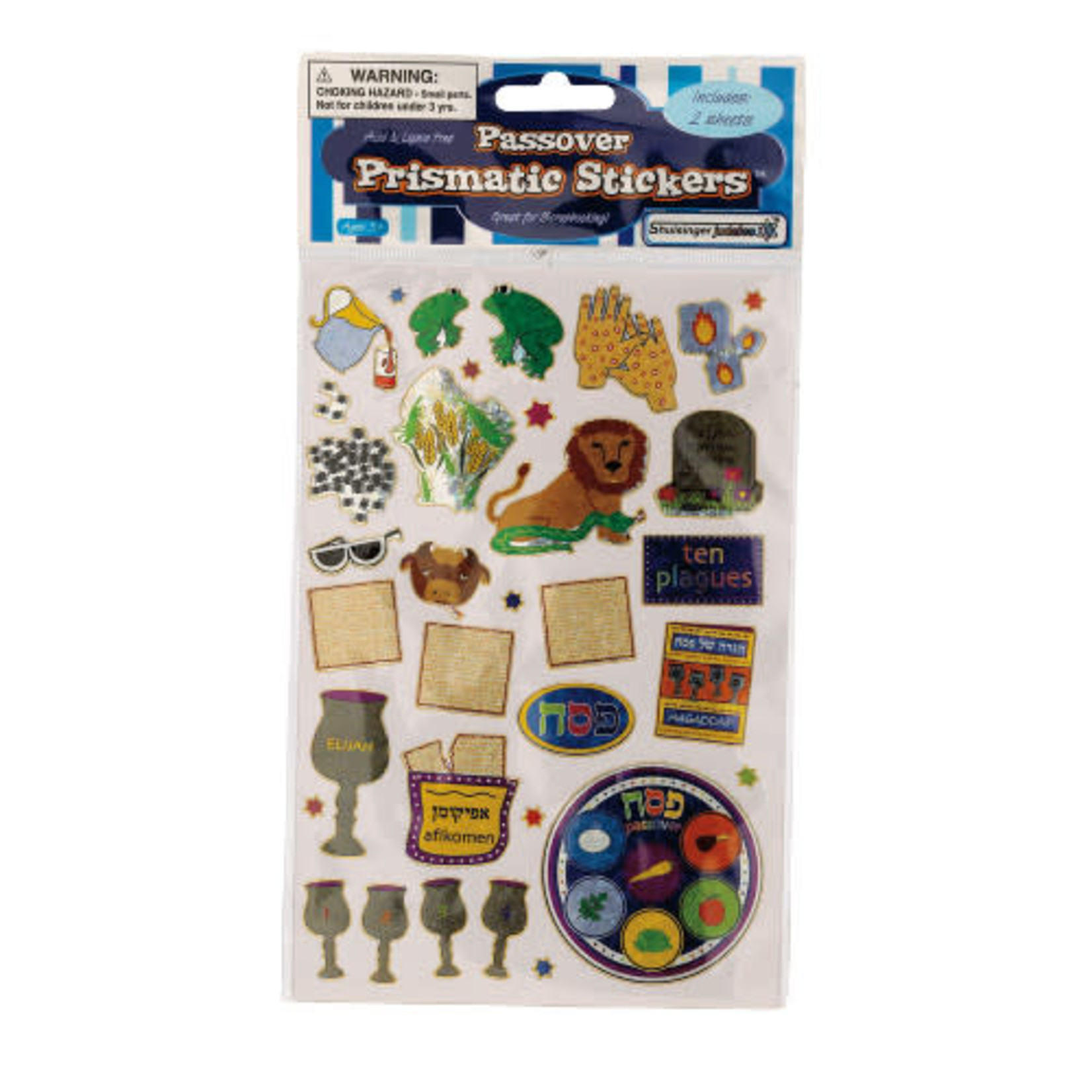 Passover Prismatic Stickers