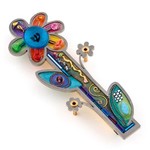 Lg. Flower Mezuzah