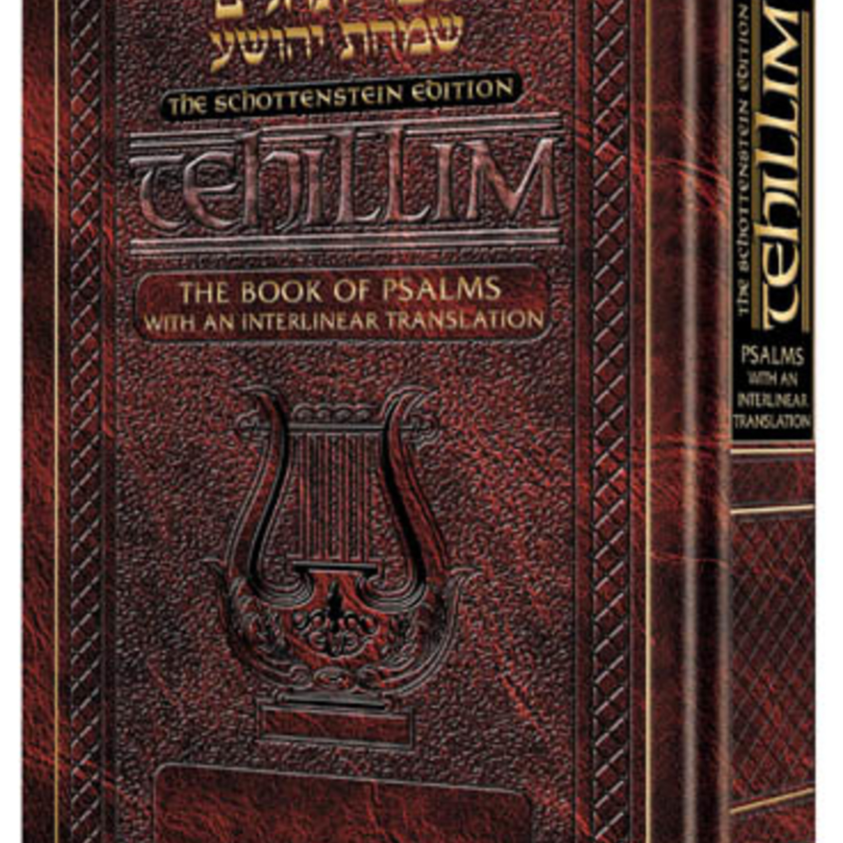 Interlinear Tehillim /Psalms Full Size The Schottenstein Edition [Hardcover]