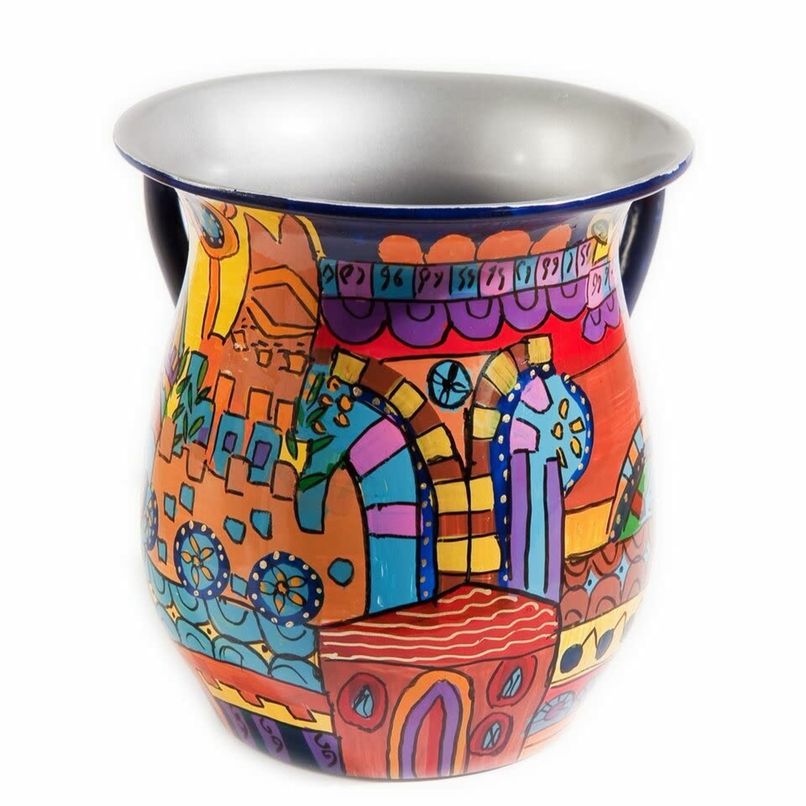 Painted Aluminum Washing Cup-Jerusalem