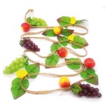 Fruit And Grape Garland On Rope