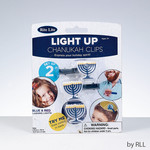 Set of 2 Light Up Chanukah Clips