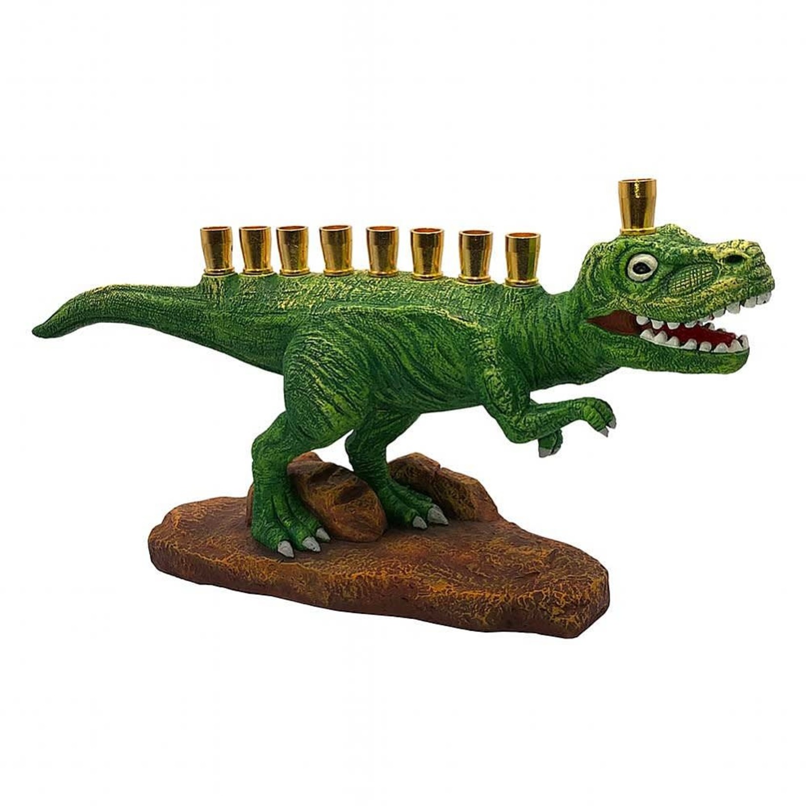 Poly Resin Dinosaur Menorah