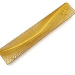 Ripple Mezuzah Case - Gold Small