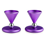 MIni Ball Candlesticks-Purple