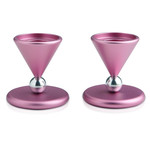 Mini Ball Candlesticks - Pink
