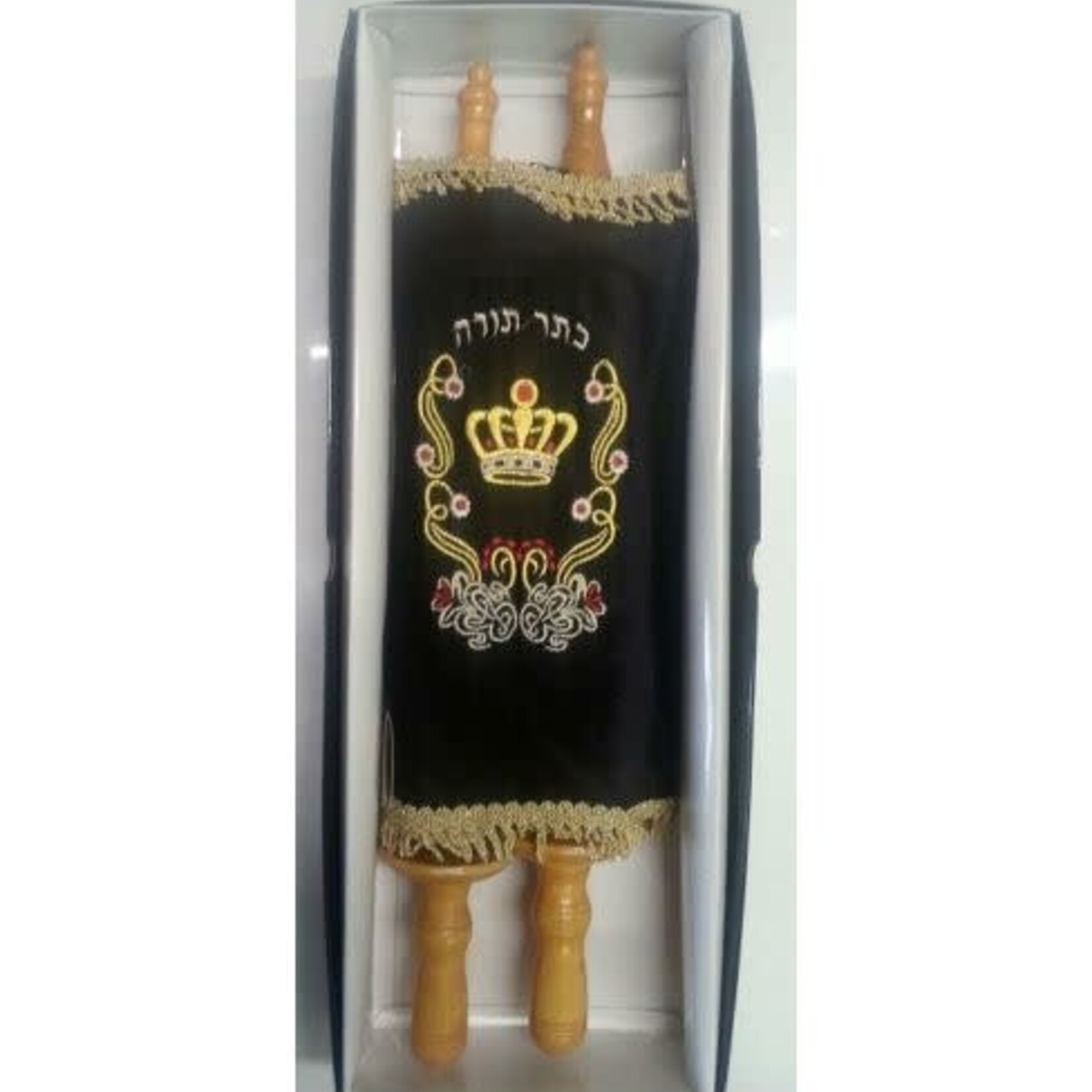 Large Sefer Torah Simple Velvet Cover 13"