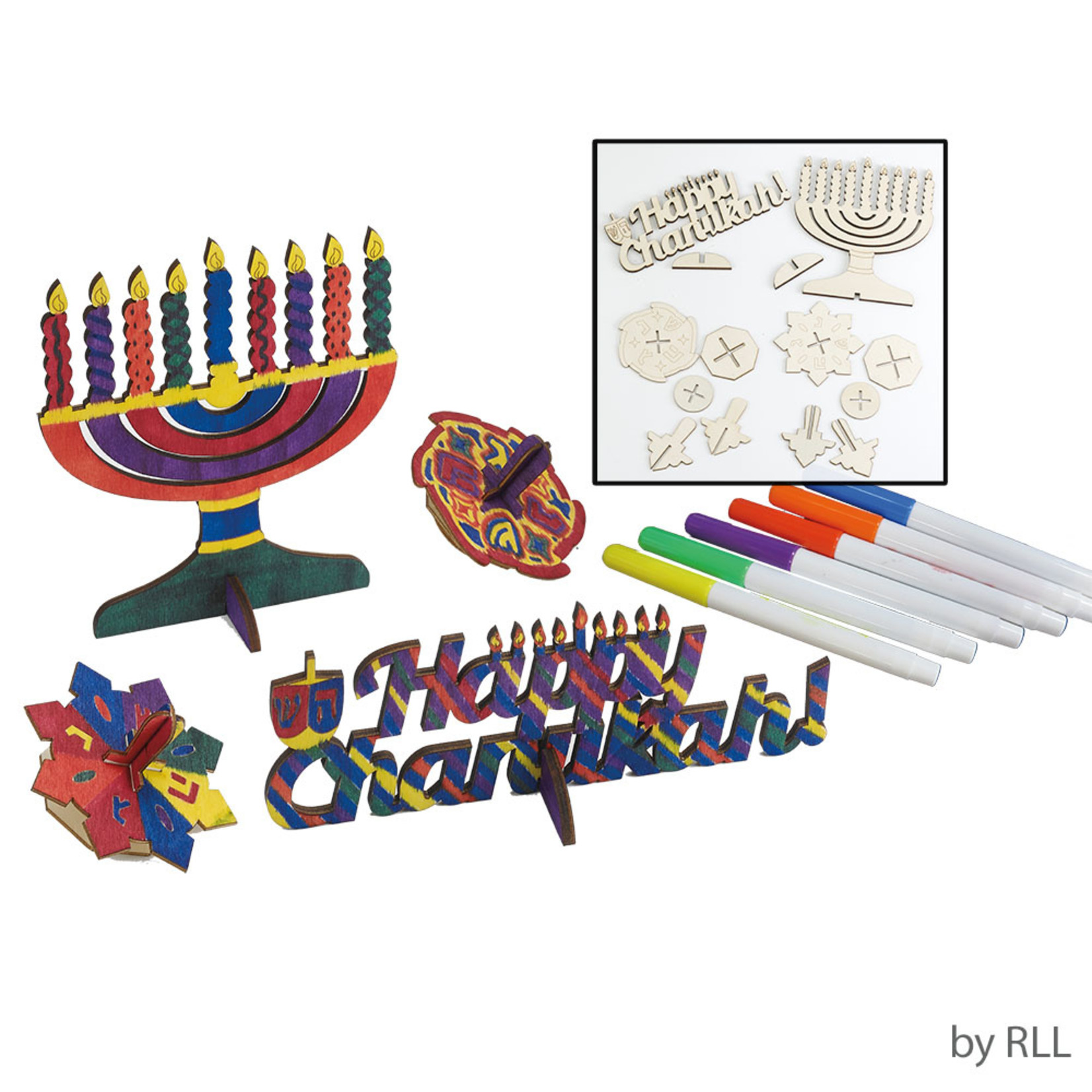 Chanukah Wood Craft Kit