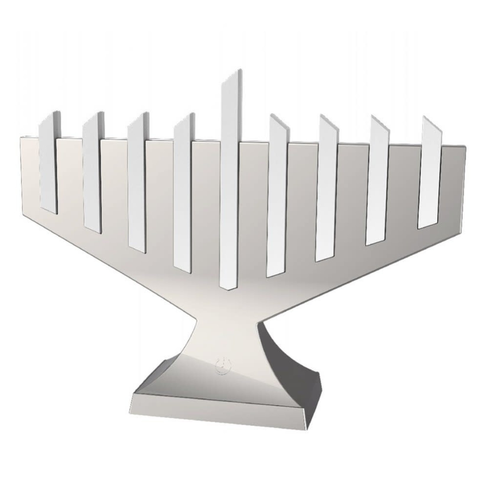 Lighted Rods Electric Menorah - Silver - USB/Battery