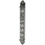 Metal Mezuzah with Diamonds - 12cm