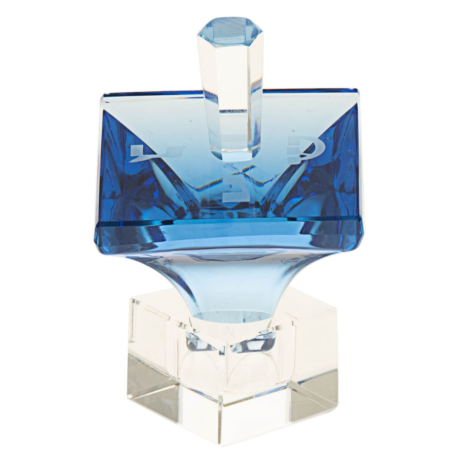 Blue Crystal Dreidel