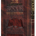 Siddur Interlinear Sabbath & Festivals Pocket Size Ashkenaz Schottenstein Ed [Hardcover]