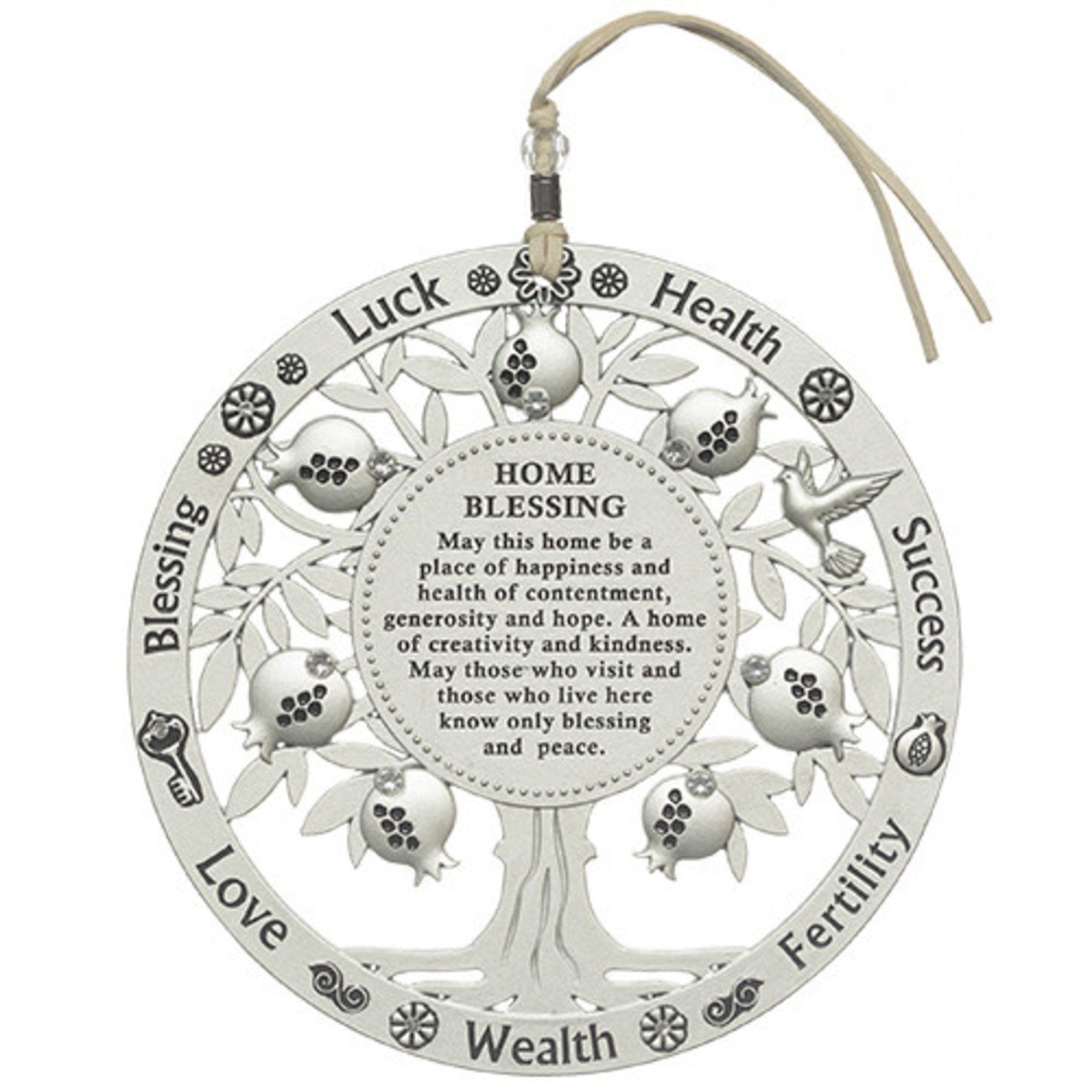 Metal Tree Of Blessings - English Home Blessing