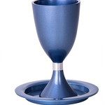 Kiddush Cup - Blue