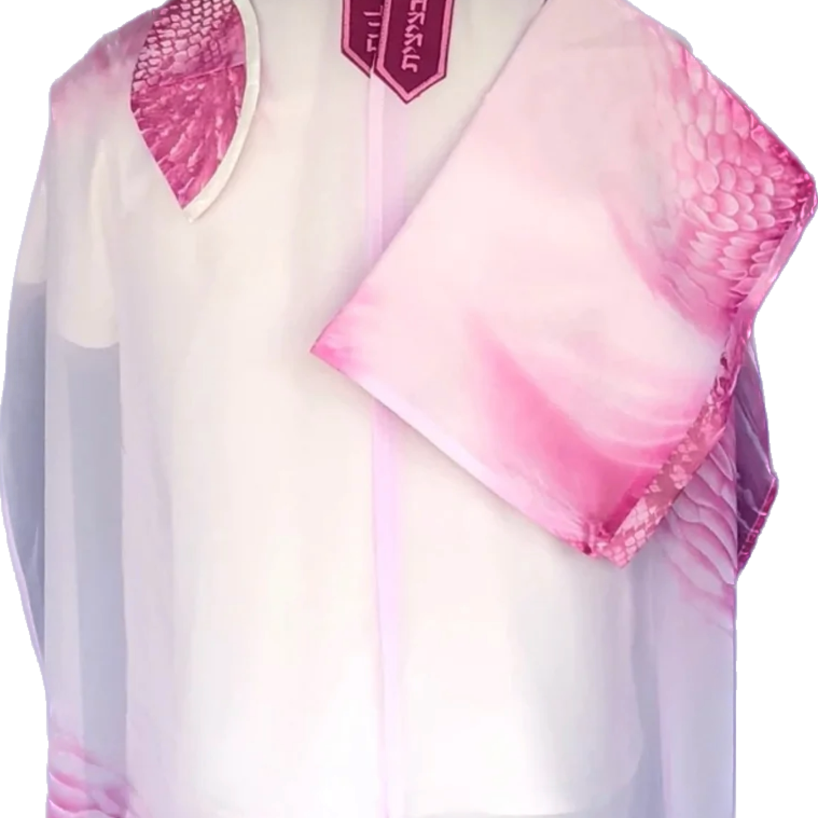 Chiffon Talit - Angel Wings - Pink