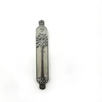 Tree of Life Pewter Mezuzah - White