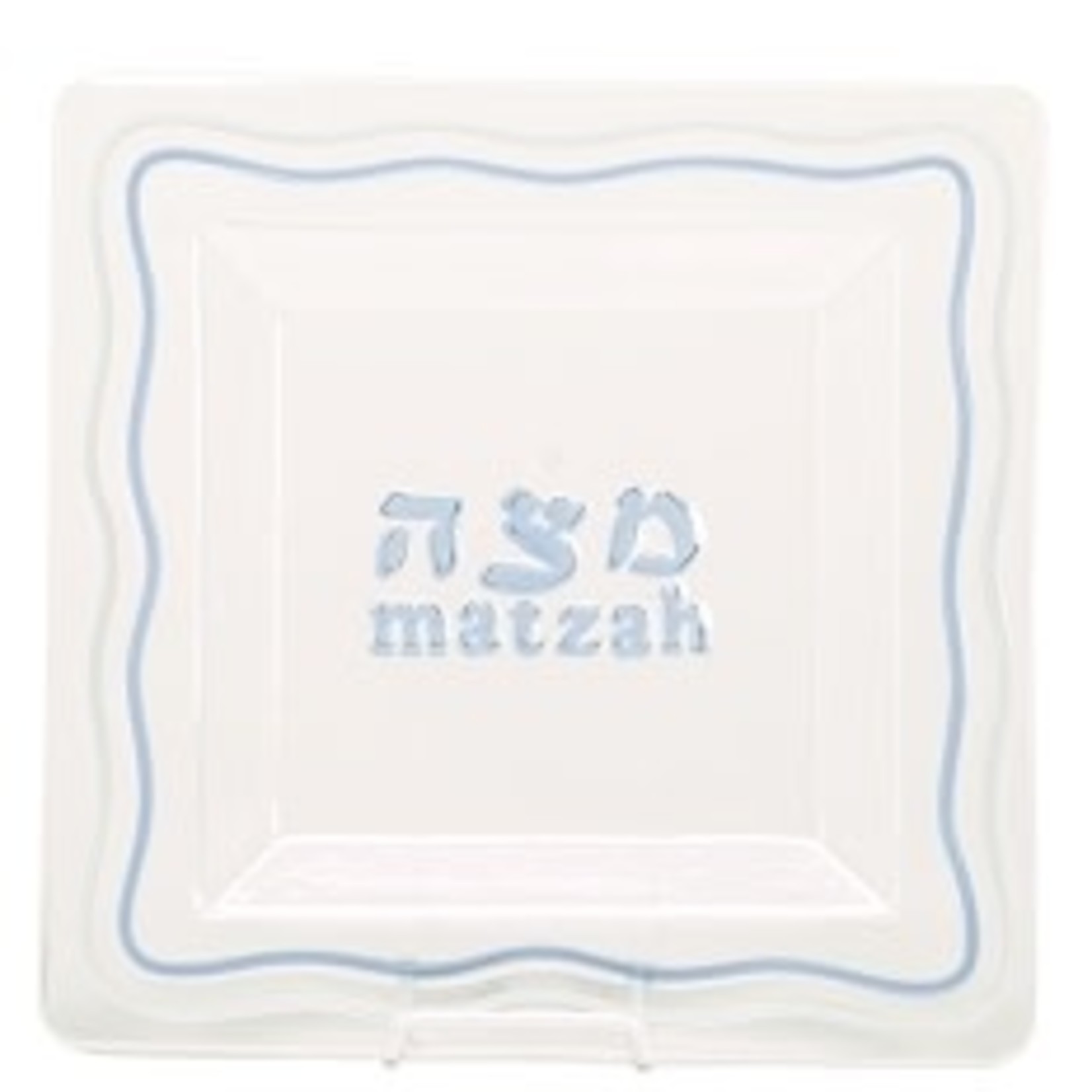 Fused Glass Matzah Tray