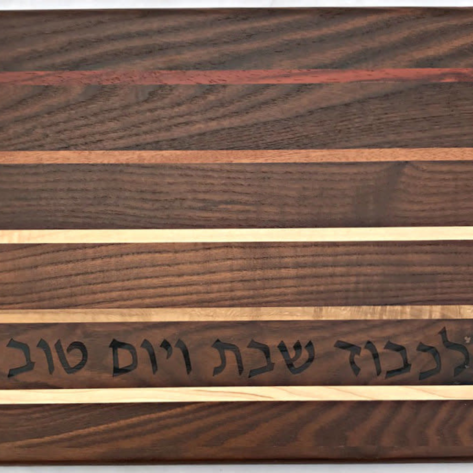 Multi-wood Challah Board