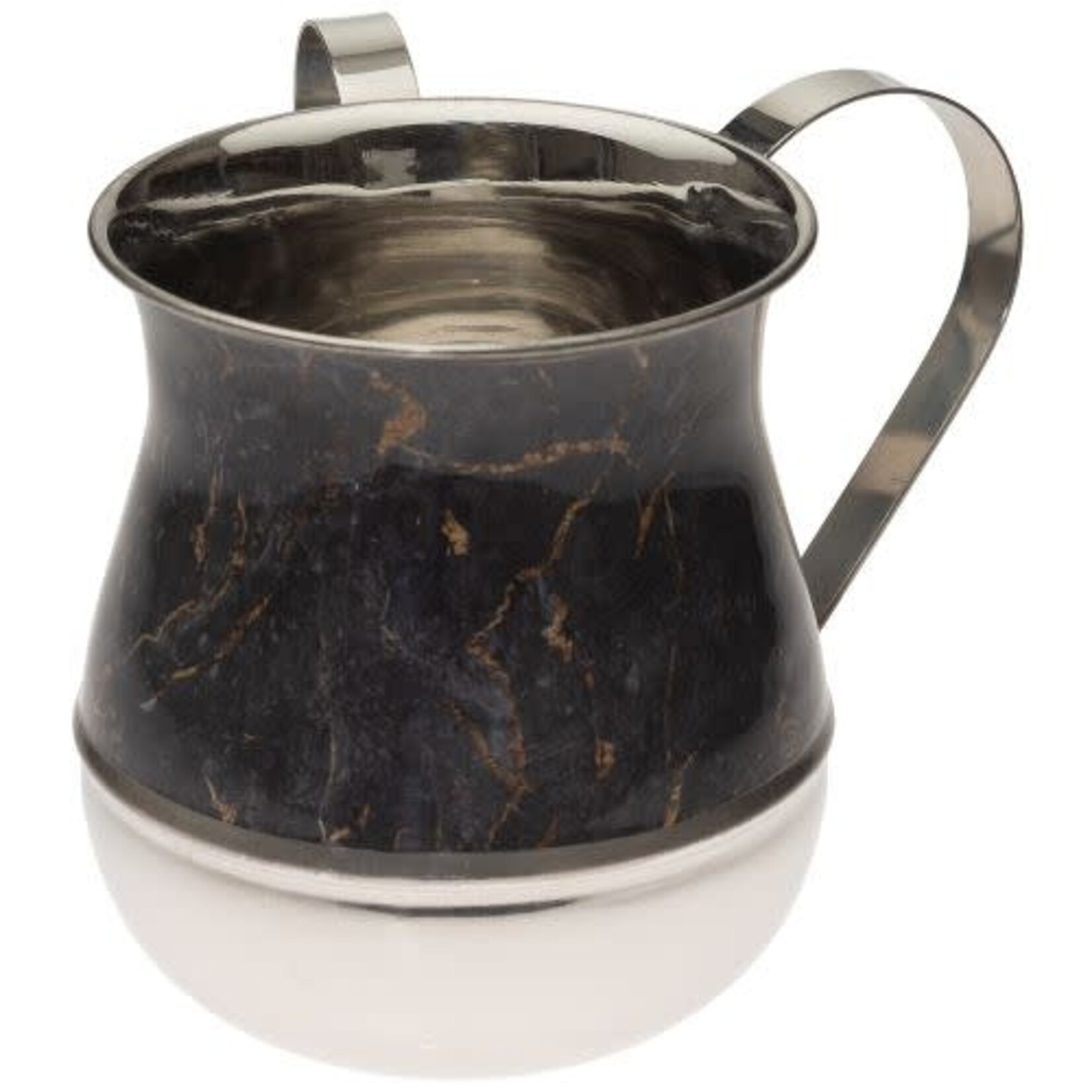 Stainless Steel Wash Cup - Black Marble