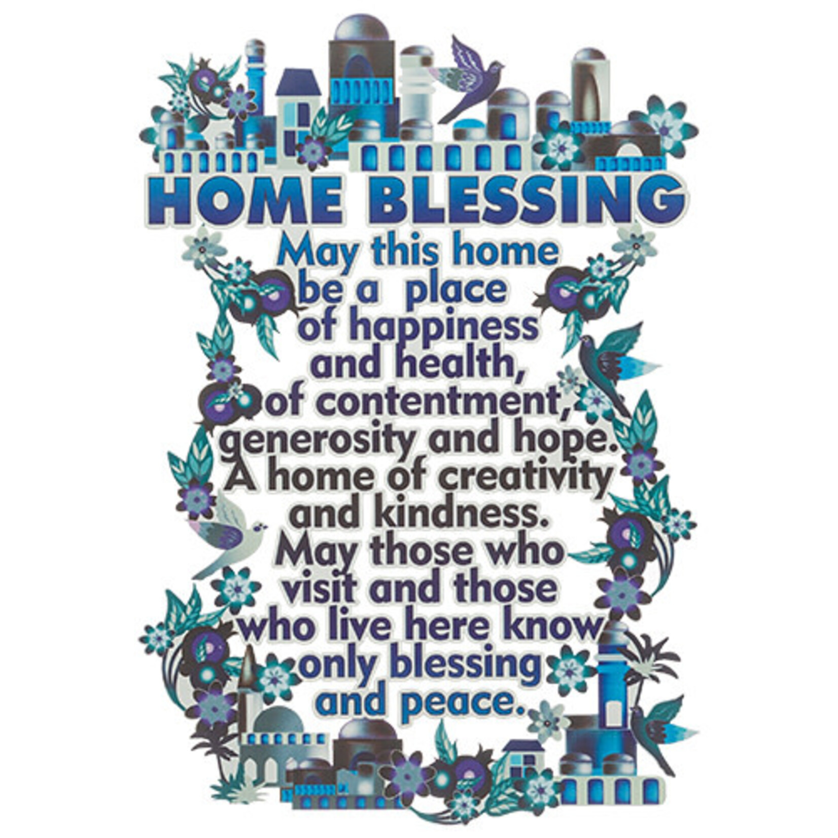 Metal Home Blessing in English