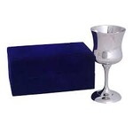 Kiddush Cup with High Polish - Nickel