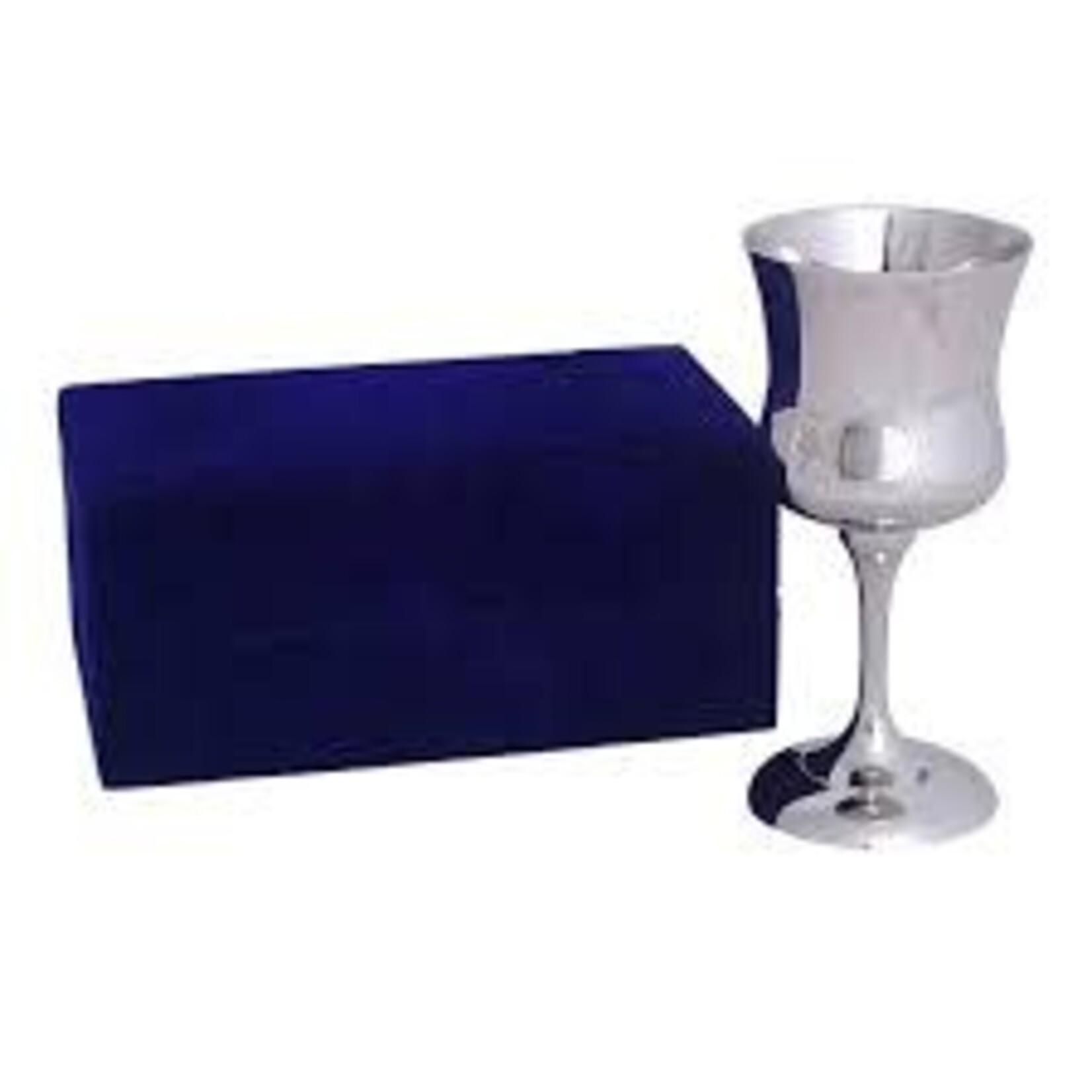 Kiddush Cup with High Polish - Nickel