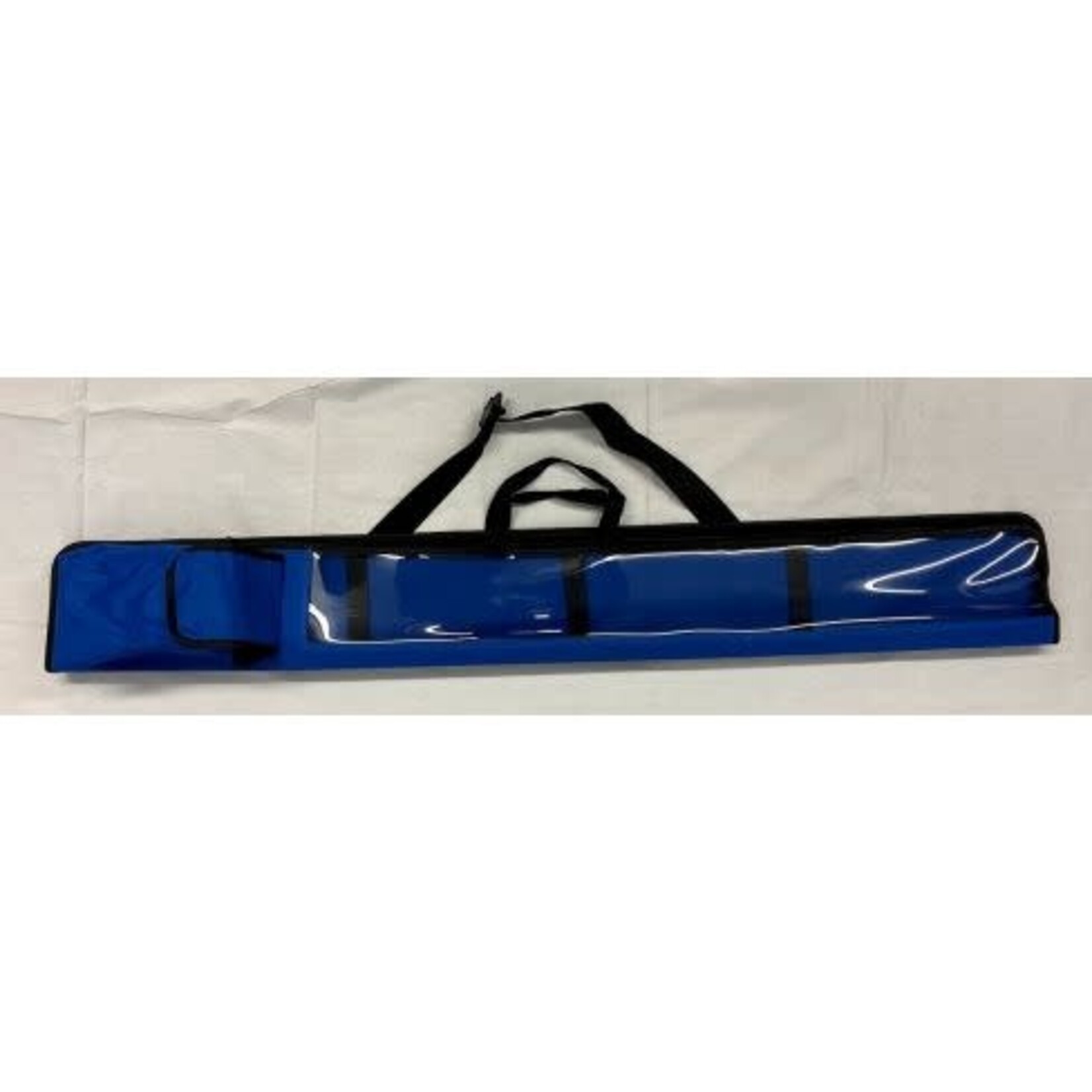 Blue Vinyl Lulav Holder with Shoulder Strap and Etrog Pouch
