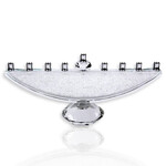 Crystal Filled Menorah