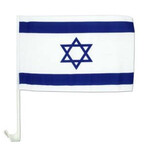 Israeli Car Flag