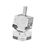 Crystal Classic Dreidel - Clear