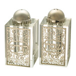 Crystal Salt and Pepper Shakers