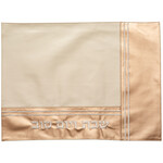 Faux Leather Challah Cover  - Gold