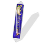 Blue Celestial Mezuzah for Break Glass