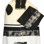 The Kotel Talit - Black and Silver (506)