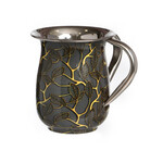 Stainless Enamel Wash Cup-Leaves