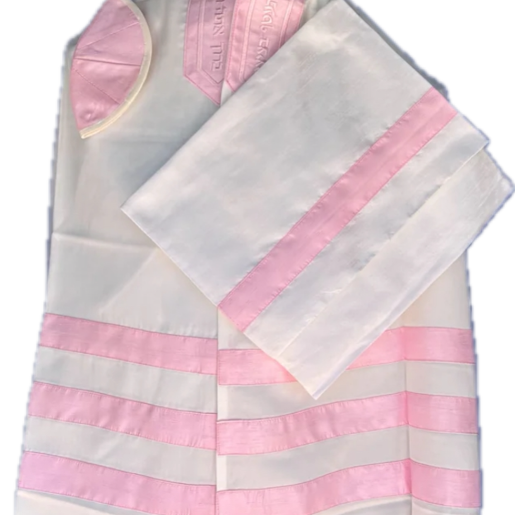 Pink Stripes on Brushed Cotton