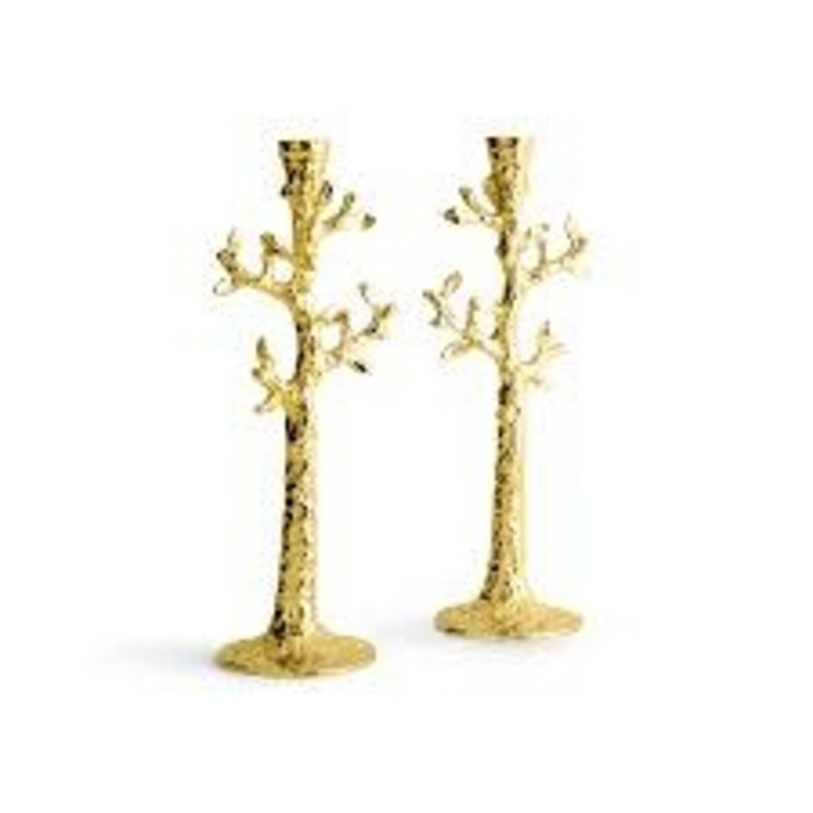 Tree of Life Candleholders - Gold