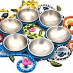 Pomegranate Seder Plate - Multi-Color