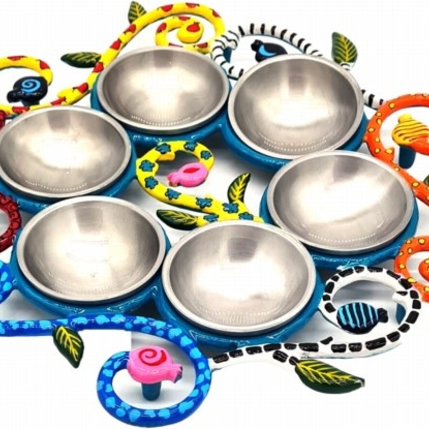 Pomegranate Seder Plate - Multi-Color