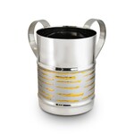 Silver Wash Cup with Gold