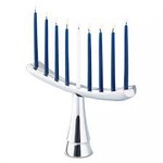 Sleek Menorah by Nambe