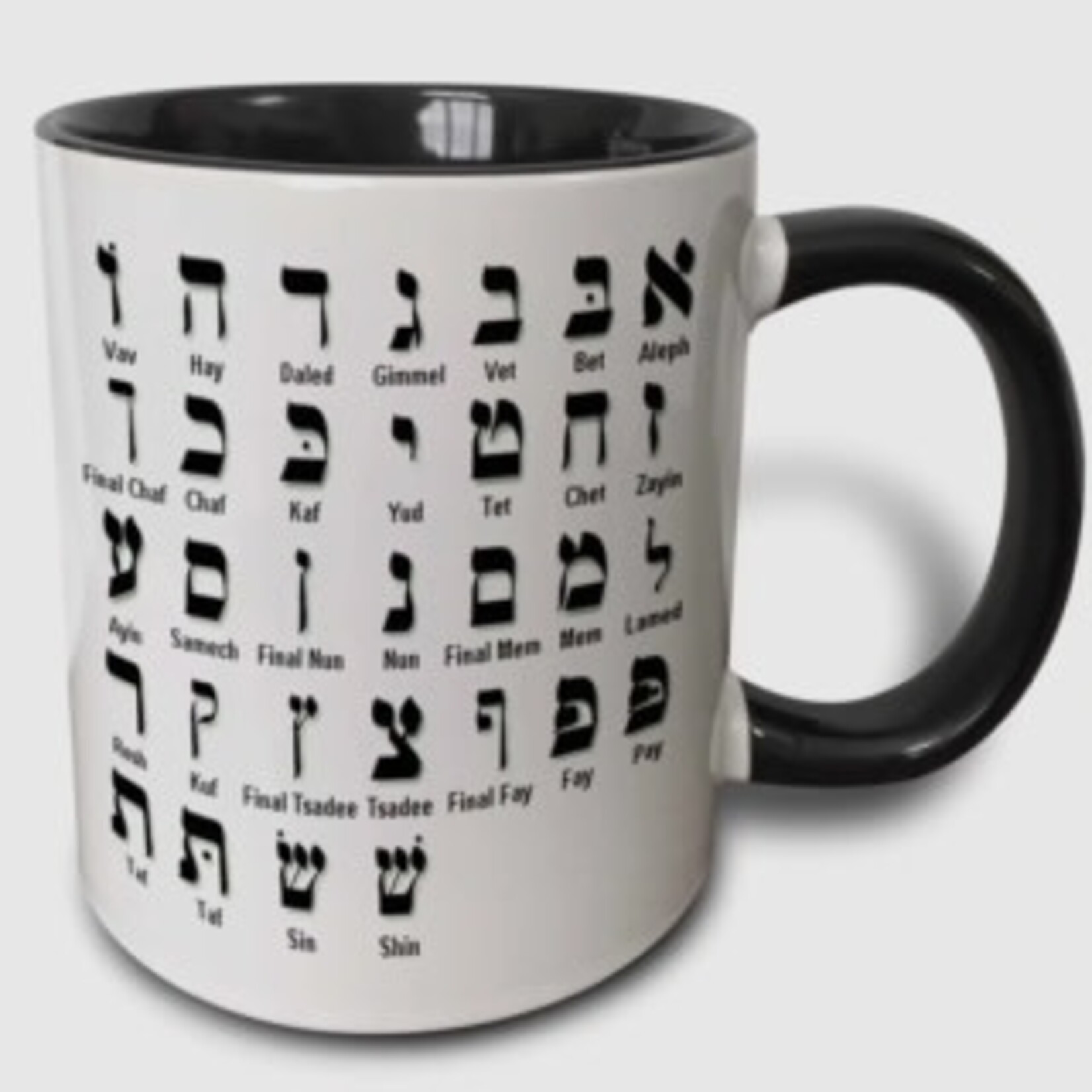 Alef Bet Mug