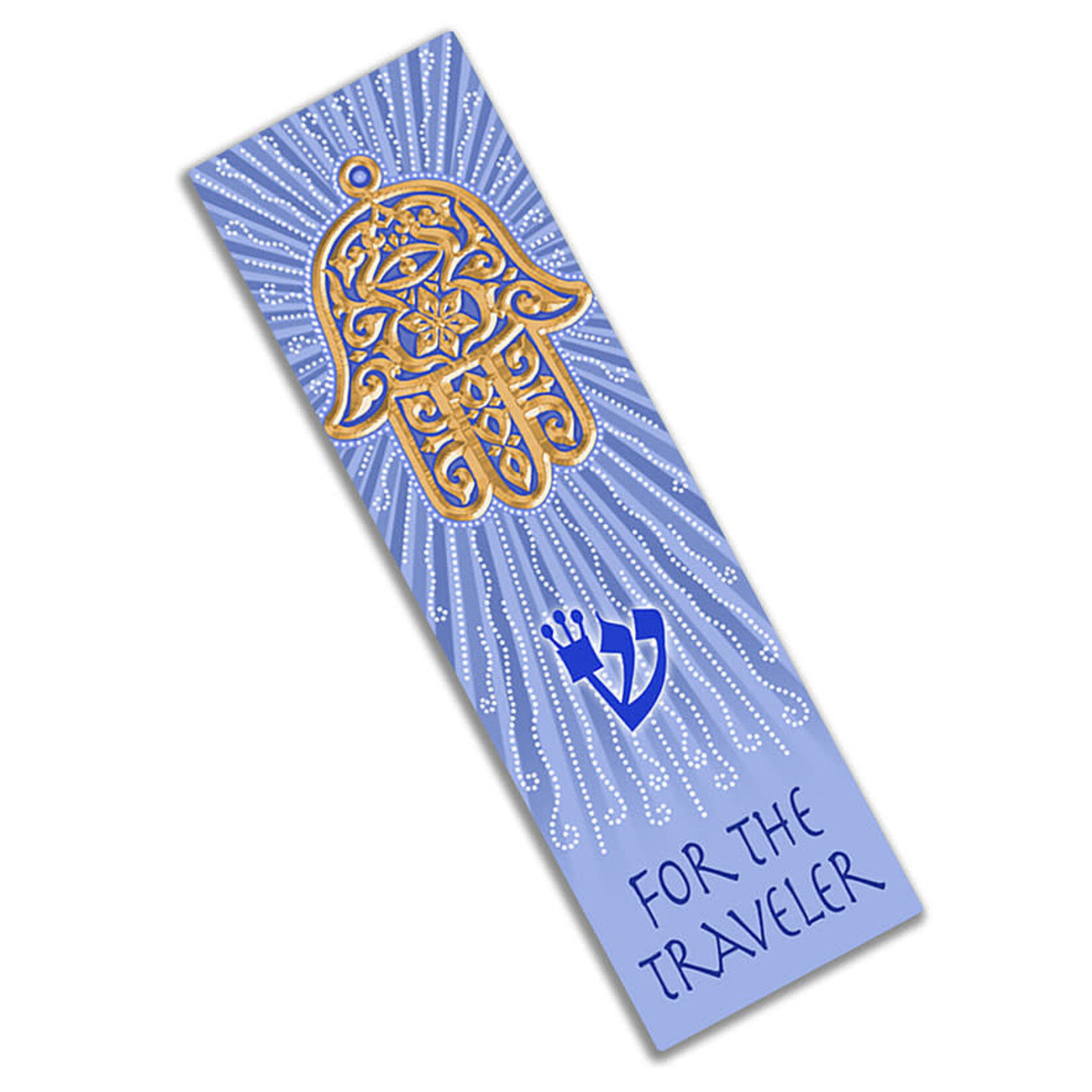 Traveler Hamsa Car Mezuzah