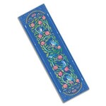 Blue Birds Car Mezuzah
