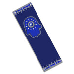 CAR MEZUZAH - ROYAL BLUE HAMSA